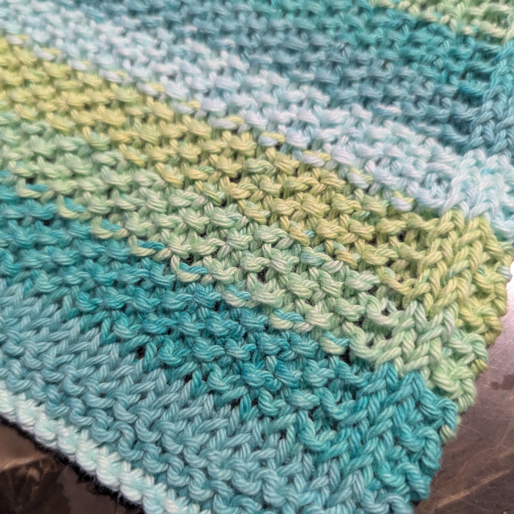 Multicolor Knitted Kitchen Cloth - Picture 2 of 2